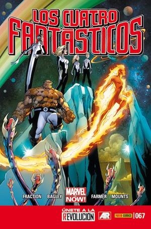 LOS 4 FANTÁSTICOS VOL 7 # 067 MARVEL NOW ! | 977000535600600067 | MATT FRACTION - MARK BAGLEY | Universal Cómics