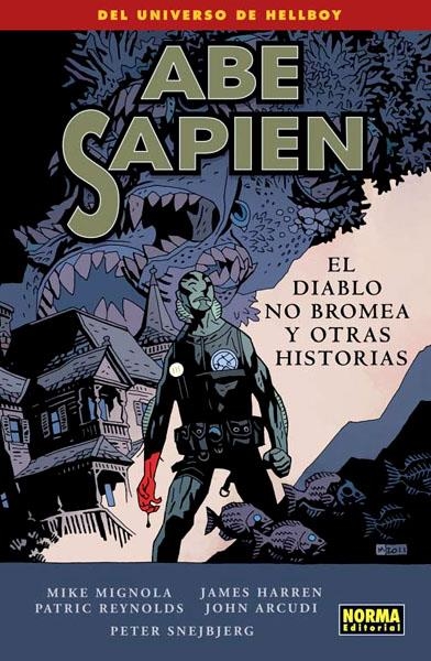 ABE SAPIEN # 02 EL DIABLO NO BROMEA Y OTRAS HISTORIAS | 9788467911725 | MIKE MIGNOLA - SCOTT ALLIE - JOHN ARCUDI - MAX FIUMARA  - SEBASTIAN FIUMARA | Universal Cómics