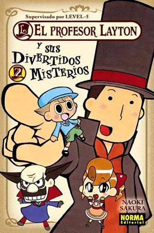 EL PROFESOR LAYTON Y SUS DIVERTIDOS MISTERIOS # 02 | 9788467912630 | NAOKI SAKURA | Universal Cómics