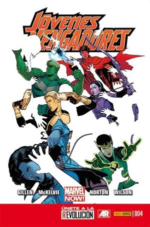 JÓVENES VENGADORES VOL 2 # 04 MARVEL NOW ! | 977000547200300004 | KIERON GILLEN - JAMIE MCKELVIE - MIKE NORTON