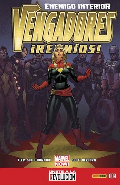 VENGADORES REUNÍOS # 12 MARVEL NOW | 977000546600200012 | KELLY SUE DeCONNICK - SCOTT HEPBURN | Universal Cómics