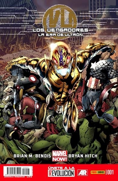 VENGADORES LA ERA DE ULTRÓN # 01 | 977000547500400001 | BRIAN MICHAEL BENDIS - BRYAN HITCH | Universal Cómics