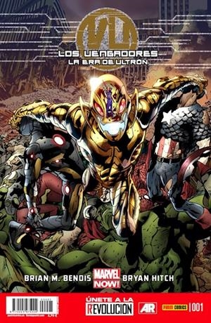 VENGADORES LA ERA DE ULTRÓN # 01 | 977000547500400001 | BRIAN MICHAEL BENDIS - BRYAN HITCH | Universal Cómics