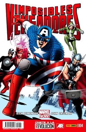 IMPOSIBLES VENGADORES # 04 MARVEL NOW ! | 977000546900300004 | RICK REMENDER - JOHN CASSADAY | Universal Cómics