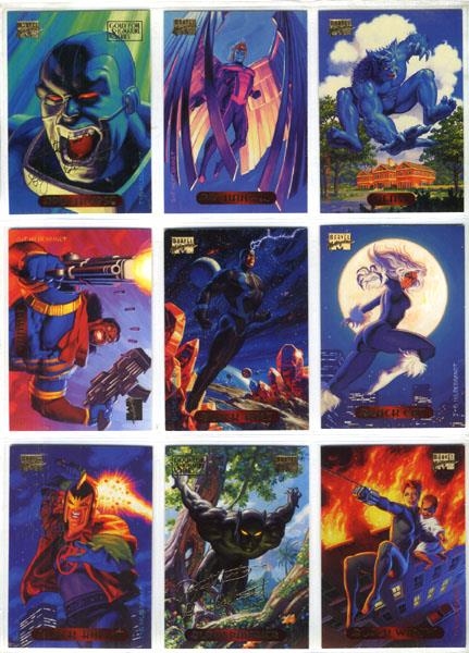 MARVEL MASTERPIECES HILLDEBRANDT BROTHERS CARD SET 1994 | 103136 | HILLDEBRANDT BROTHERS | Universal Cómics