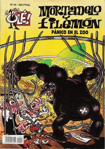 OLE MORTADELO # 054 PANICO EN EL ZOO | 103463 | FRANCISCO IBAÑEZ | Universal Cómics