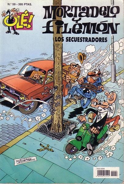 OLE MORTADELO # 059 LOS SECUESTRADORES | 9788440643889 | FRANCISCO IBAÑEZ | Universal Cómics