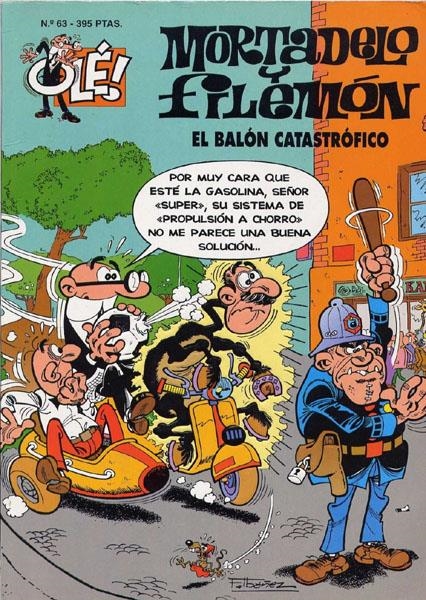 OLE MORTADELO # 063 EL BALON CATASTROFICO | 842000904325900063 | FRANCISCO IBAÑEZ | Universal Cómics