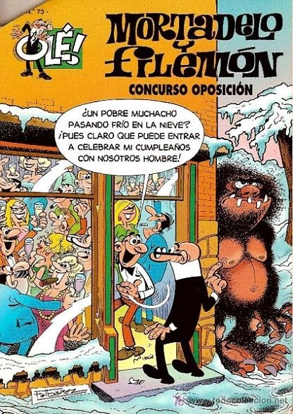 OLE MORTADELO # 073 CONCURSO OPOSICION | 103481 | FRANCISCO IBAÑEZ | Universal Cómics