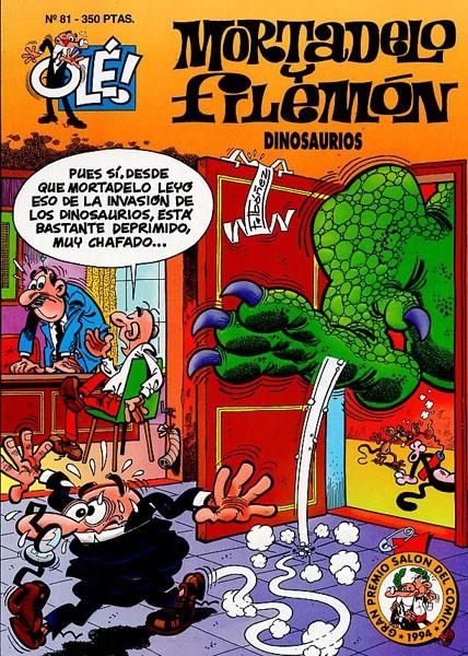OLE MORTADELO # 081 DINOSAURIOS | 103486 | FRANCISCO IBAÑEZ | Universal Cómics