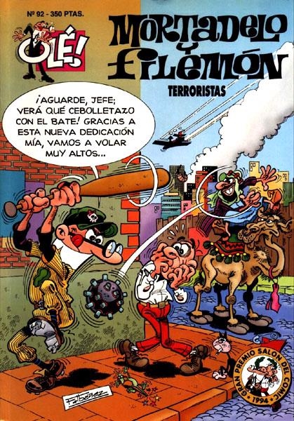 OLE MORTADELO # 092 TERRORISTAS | 103492 | FRANCISCO IBAÑEZ | Universal Cómics