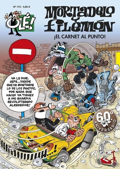 OLE MORTADELO # 173 EL CARNET A PUNTO | 9788466627177 | FRANCISCO IBAÑEZ | Universal Cómics