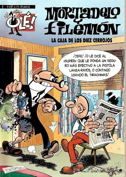 OLE MORTADELO # 102 LA CAJA DE LOS DIEZ CERROJOS | 103526 | FRANCISCO IBAÑEZ | Universal Cómics