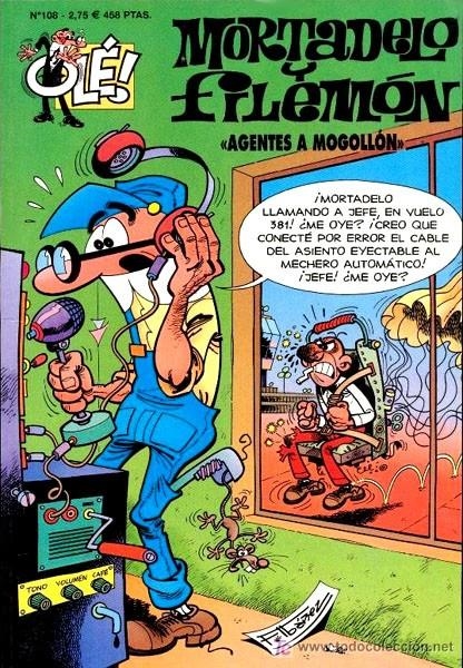 OLE MORTADELO # 108 AGENTES A MOGOLLON | 103531 | FRANCISCO IBAÑEZ | Universal Cómics
