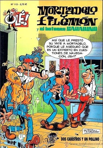 OLE MORTADELO # 113 DOS CABESTROS Y UN POLLINO | 103534 | FRANCISCO IBAÑEZ | Universal Cómics