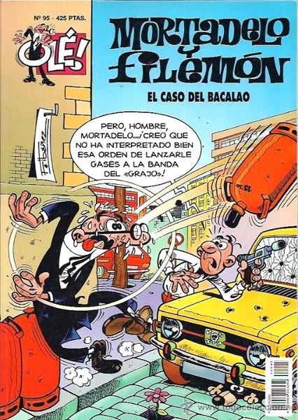 OLE MORTADELO # 095 EL CASO DEL BACALAO | 842000904325900095 | FRANCISCO IBAÑEZ | Universal Cómics
