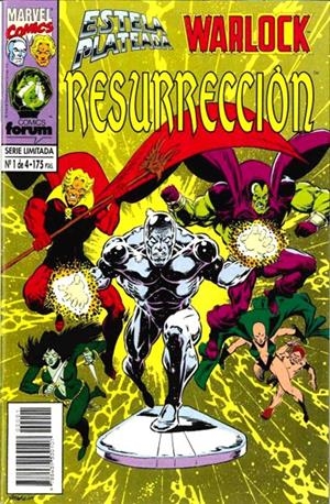 COLECCIÓN COMPLETA ESTELA PLATEADA WARLOCK RESURRECCIÓN | 103795 | JIM STARLIN - TERRY AUSTIN | Universal Cómics