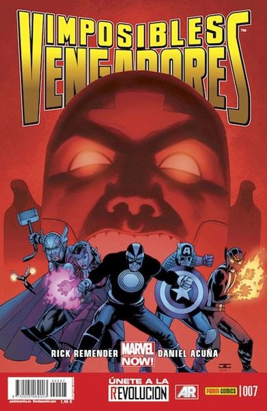 IMPOSIBLES VENGADORES # 07 MARVEL NOW ! | 977000546900300007 | RICK REMENDER - DANIEL ACUÑA