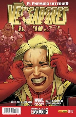 VENGADORES REUNÍOS # 13 MARVEL NOW | 977000546600200013 | KELLY SUE DeCONNICK - SCOTT HEPBURN - MATTEO BUFFAGNI