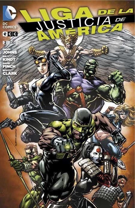 LIGA DE LA JUSTICIA DE AMÉRICA # 02 | 9788415925361 | DAVID FINCH - GEOFF JOHNS - MATT KINDT - SCOTT CLARK | Universal Cómics