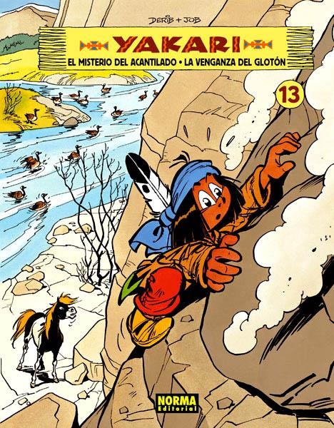 YAKARI # 13 EL MISTERIO DEL ACANTILADO Y LA VENGANZA DEL GLOTON | 9788467912999 | JOB - DERIB | Universal Cómics