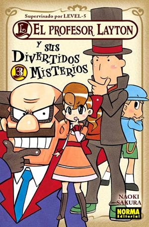 EL PROFESOR LAYTON Y SUS DIVERTIDOS MISTERIOS # 03 | 9788467912869 | NAOKI SAKURA | Universal Cómics