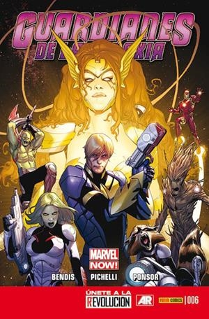 GUARDIANES DE LA GALAXIA # 006 MARVEL NOW ! | 977000547600100006 | BRIAN MICHAEL BENDIS - SARAH PICHELLI