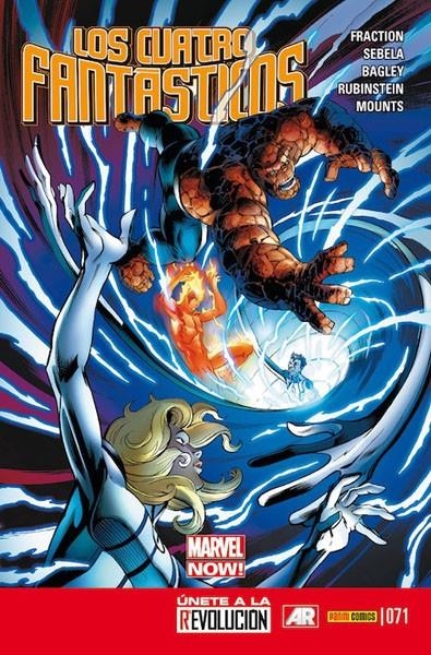 LOS 4 FANTÁSTICOS VOL 7 # 071 MARVEL NOW ! | 977000535600600071 | MATT FRACTION - MARK BAGLEY | Universal Cómics