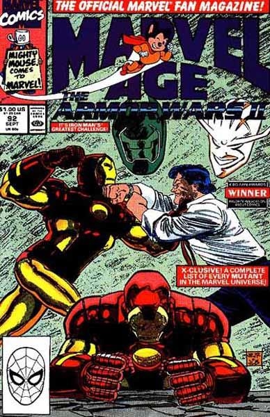 USA MARVEL AGE # 092 | 105318 | TOM DE FALCO - JOHN ROMITA JR. - JOHN BYRNE | Universal Cómics