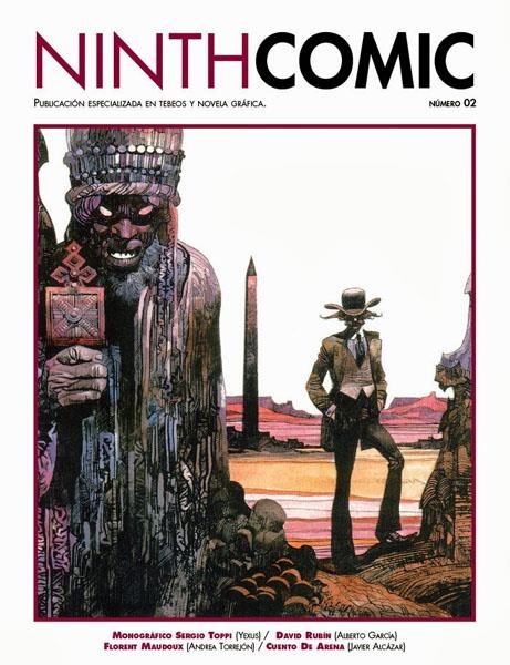NINTHCOMIC # 02 | 9788494180804 | SERGIO TOPPI - DAVID RUBIN - ALBERTO GARCIA - FLORENT MAUDOUX - ANDREA TORREJON - JAVIER ALCAZAR | Universal Cómics