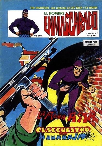 HOMBRE ENMASCARADO VOLUMEN I # 54 | 14929 | LEE FALK - SY BARRY