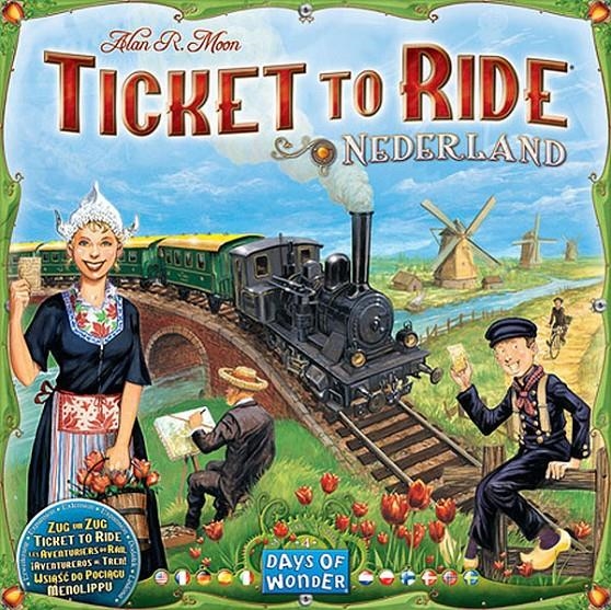 AVENTUREROS AL TREN ! JUEGO DE TABLERO PAISES BAJOS EXPANSION | 824968817766 | ALAN R. MOON