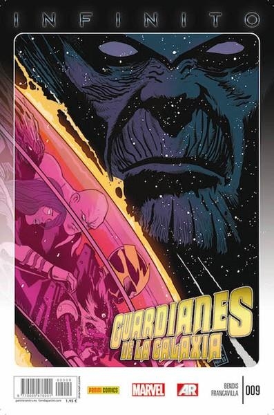 GUARDIANES DE LA GALAXIA # 009 INFINITO | 977000547600100009 | BRIAN MICHAEL BENDIS - FRANCESCO FRANCAVILLA