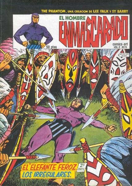 HOMBRE ENMASCARADO VOLUMEN II # 25 | 14956 | LEE FALK - SY BARRY