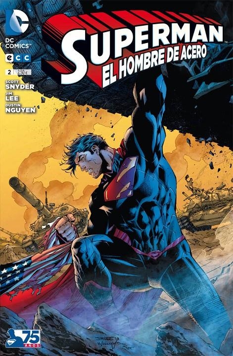 SUPERMAN EL HOMBRE DE ACERO # 02 | 9788415990123 | SCOTT SNYDER - JIM LEE - DUSTIN NGUYEN | Universal Cómics