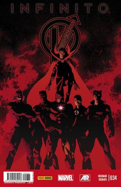 NUEVOS VENGADORES VOL 2 # 34 INFINITO | 977000543900600034 | JONATHAN HICKMAN - MIKE DEODATO | Universal Cómics