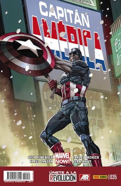 CAPITÁN AMÉRICA VOL 8 # 035 MARVEL NOW ! | 977000543800900035 | RICK REMENDER - CARLOS PACHECO | Universal Cómics