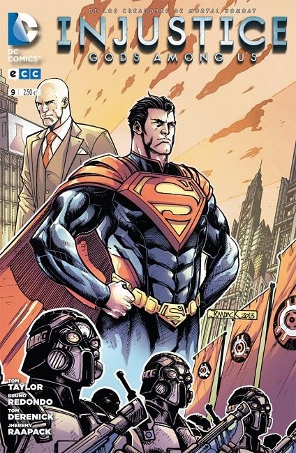 INJUSTICE, GODS AMONG US # 09 | 9788415990789 | BRUNO REDONDO - JHEREMY RAAPACK - TOM TAYLOR - TOM DERENICK