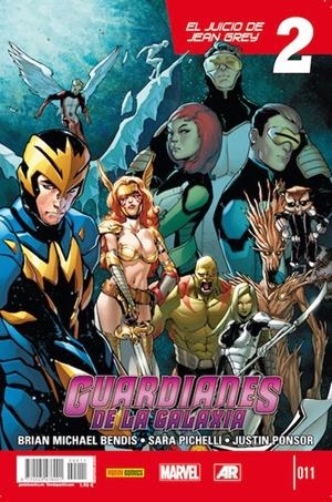 GUARDIANES DE LA GALAXIA # 011 EL JUICIO DE JEAN GREY PARTE 2 | 977000547600100011 | BRIAN MICHAEL BENDIS - SARA PICHELLI