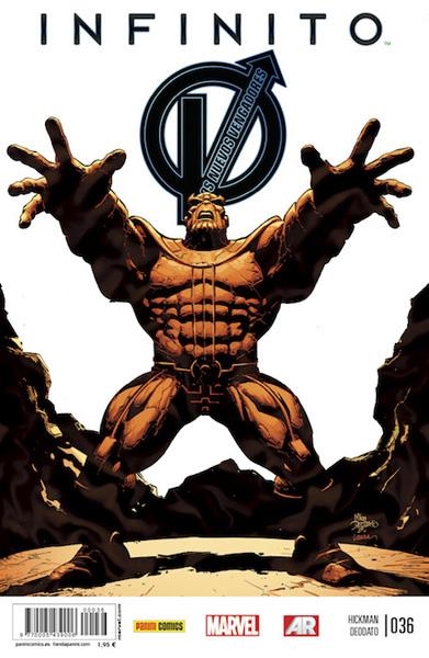 NUEVOS VENGADORES VOL 2 # 36 INFINITO | 977000543900600036 | JONATHAN HICKMAN - MIKE DEODATO | Universal Cómics