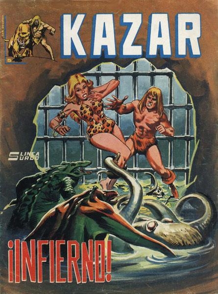 KAZAR VOL III SURCO # 05 | 15087 | BRUCE JONES - ARMANDO GIL - GIL KANE - BRENT ANDERSON - GIL KANE | Universal Cómics