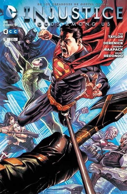 INJUSTICE, GODS AMONG US # 11 | 9788416070503 | JHEREMY RAAPACK - TOM TAYLOR - TOM DERENICK - MIKE S. MILLER | Universal Cómics