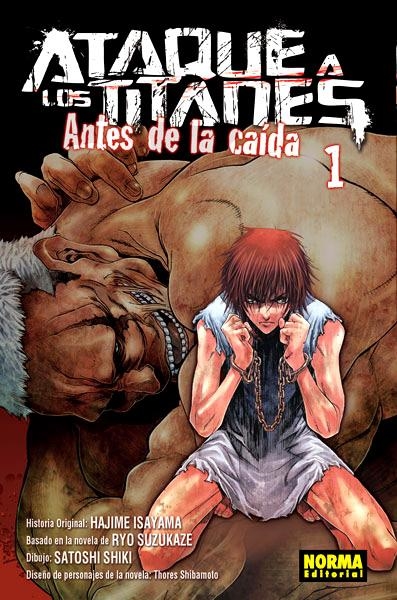 ATAQUE A LOS TITANES, ANTES DE LA CAÍDA # 01 | 9788467916119 | HAJIME ISAYAME - SATOSHI SHIKI - RYO SUZUKAZE