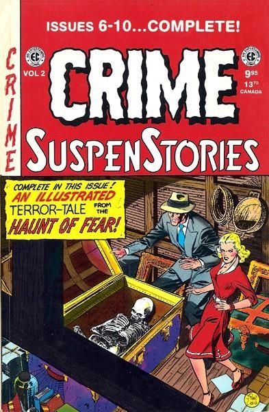 USA CRIME SUSPENSTORIES VOLUME 2 TP NUMBERS 6 TO 10 | 109791 | BILL GAINES - AL FELDSTEIN - JACK DAVIS - JACK KAMEN - GRAHAM INGELS - WALLY WOOD