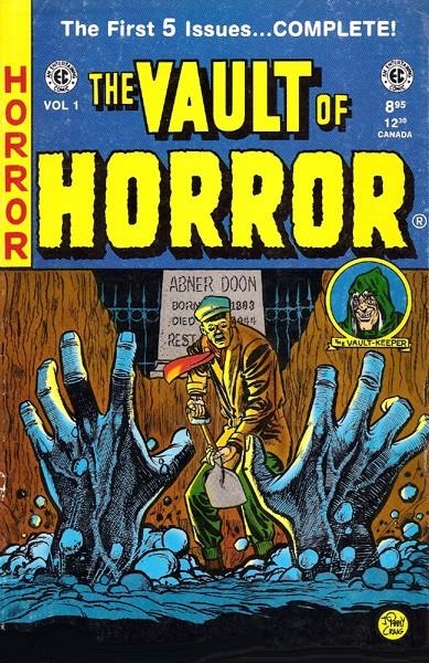 USA VAULT OF HORROR VOLUME 1 TP NUMBERS 1 TO 5 | 109792 | BILL GAINES - GARDNER FOX - AL FELDSTEIN - JOHNNY GRAIG - WALLY WOOD - HARVEY KURTZMAN | Universal Cómics