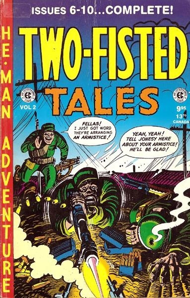 USA TWO FISTED TALES VOLUME 2 TP NUMBERS 6 TO 10 | 109794 | HARVEY KURTZMAN - JACK DAVIS - WALLY WOOD - ALEX TOTH - JOHN SEVERIN | Universal Cómics