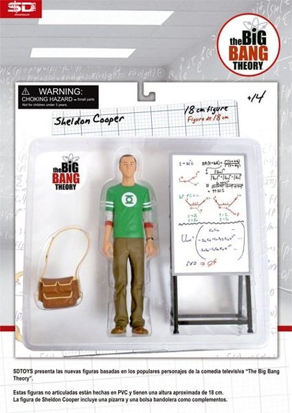 SHELDON COOPER FIGURA 18 CM THE BIG BANG THEORY | 8436541020085 | Universal Cómics