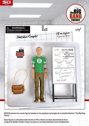 SHELDON COOPER FIGURA 18 CM THE BIG BANG THEORY | 8436541020085 | Universal Cómics