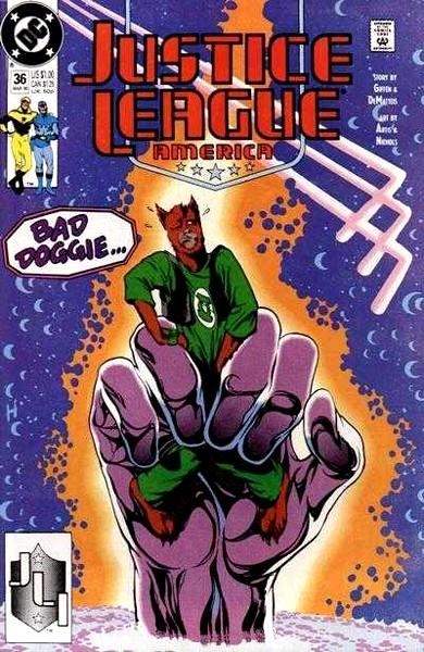 USA JUSTICE LEAGUE AMERICA # 036 | 110579 | KEITH GIFFEN - J.M. DeMATTEIS - VARIOS ARTISTAS