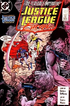 USA JUSTICE LEAGUE EUROPE # 07 | 110666 | KIETH GIFFEN - J.M. DeMATTEIS - BART SEARS | Universal Cómics